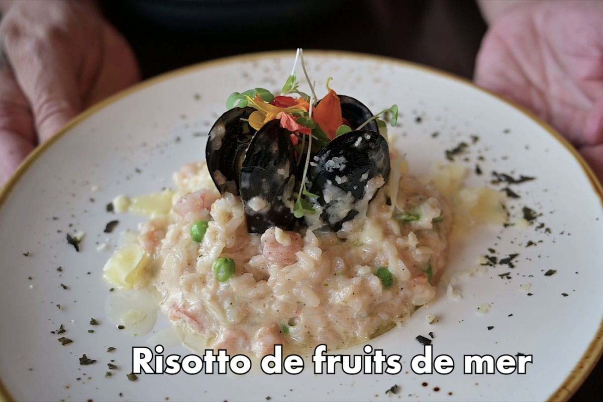 risotto aux fruits de mer