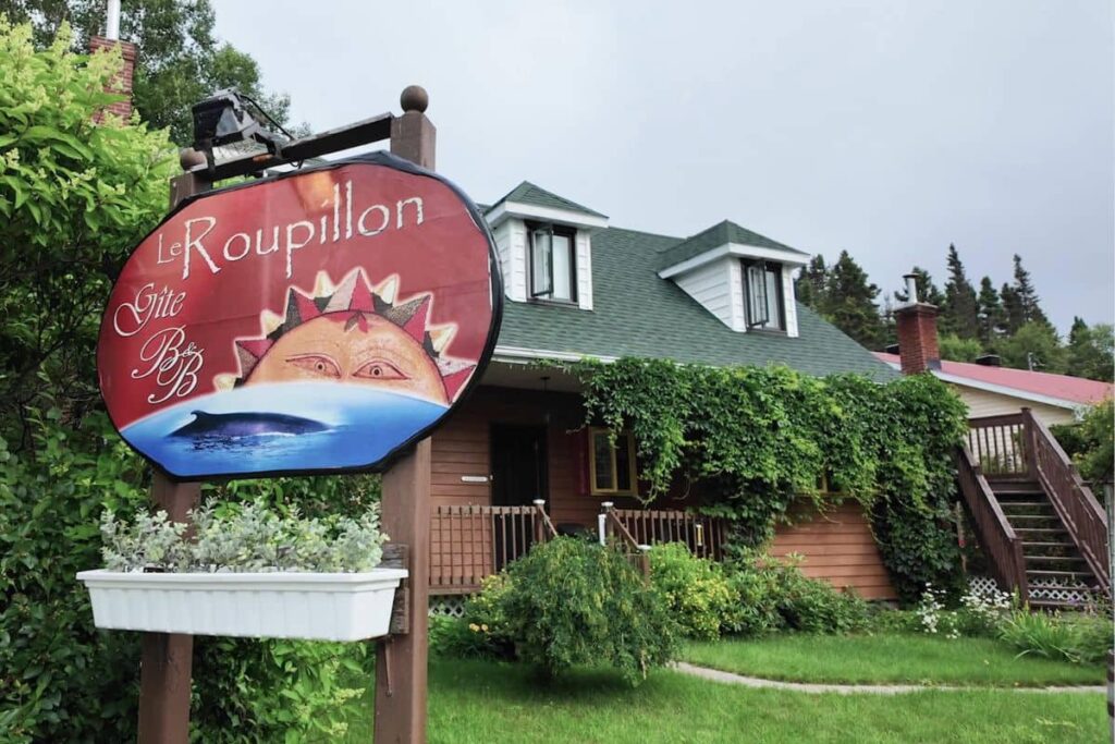 Hébergement le Roupillon Tadoussac