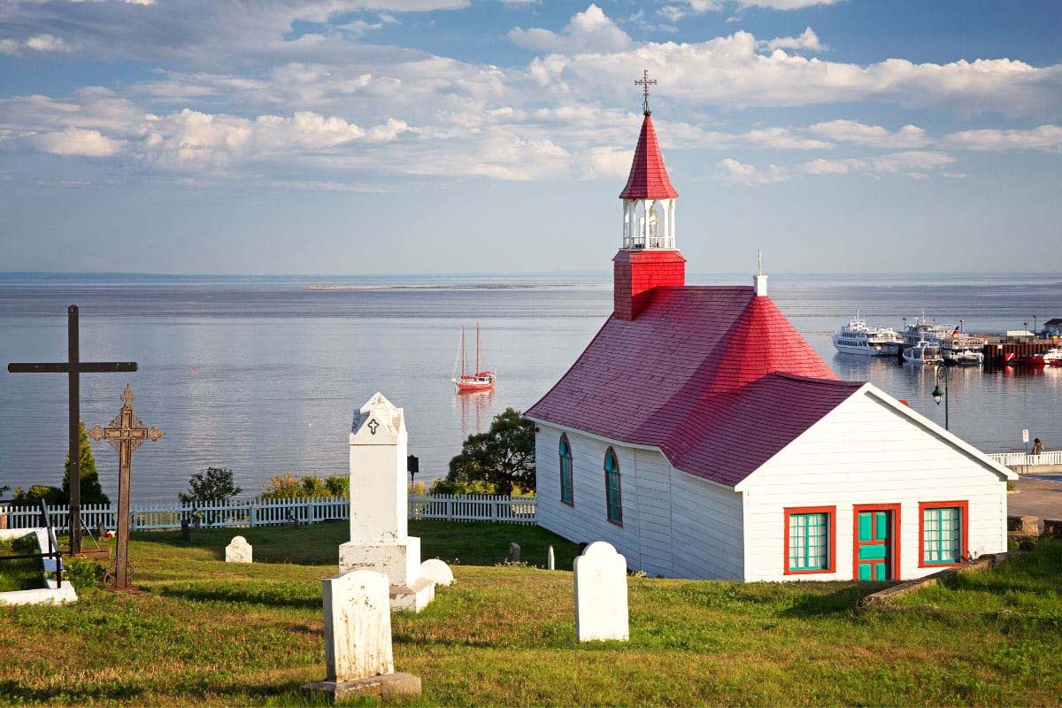 Tadoussac Chapelle en bois