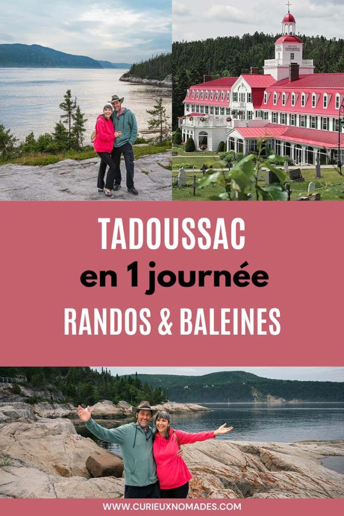 Tadoussac en 1 journée rando et baleines