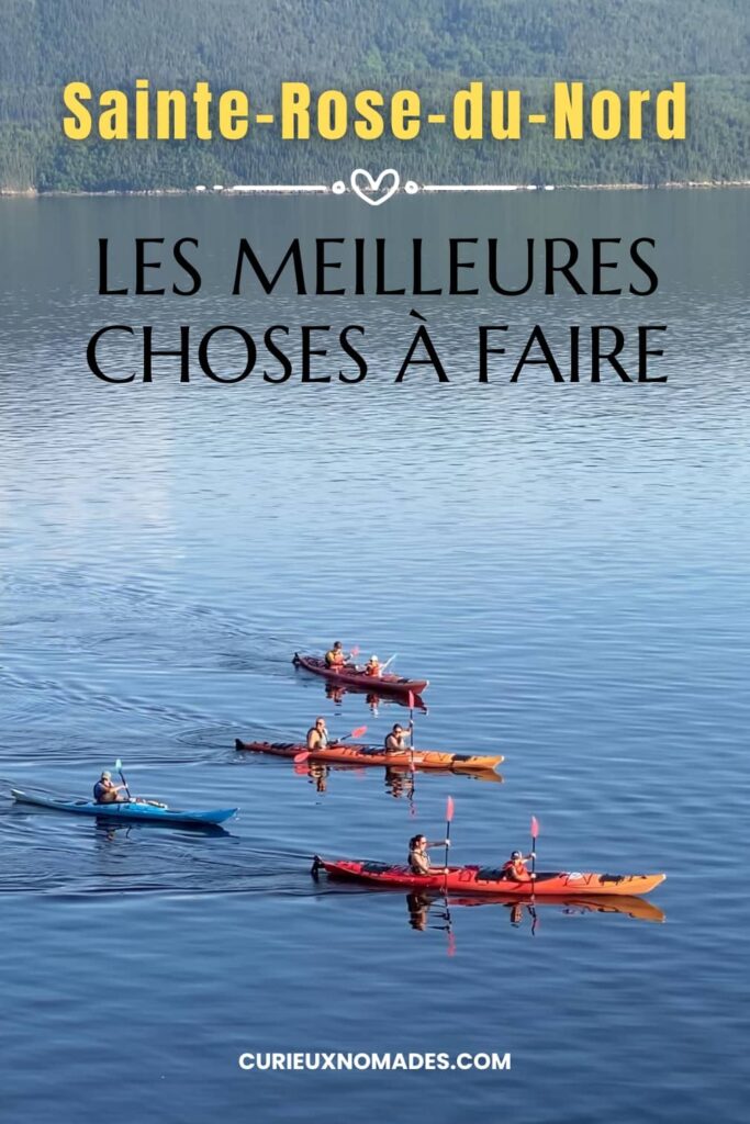 kayakistes sur le fjord