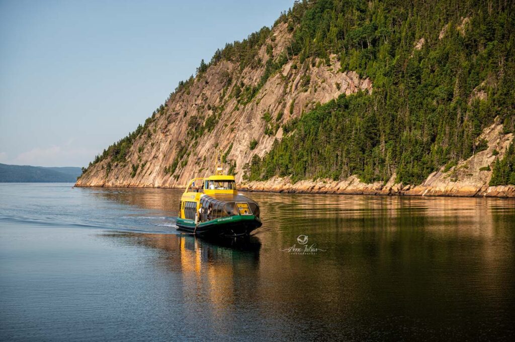 croisière sur le fjord su saguenay