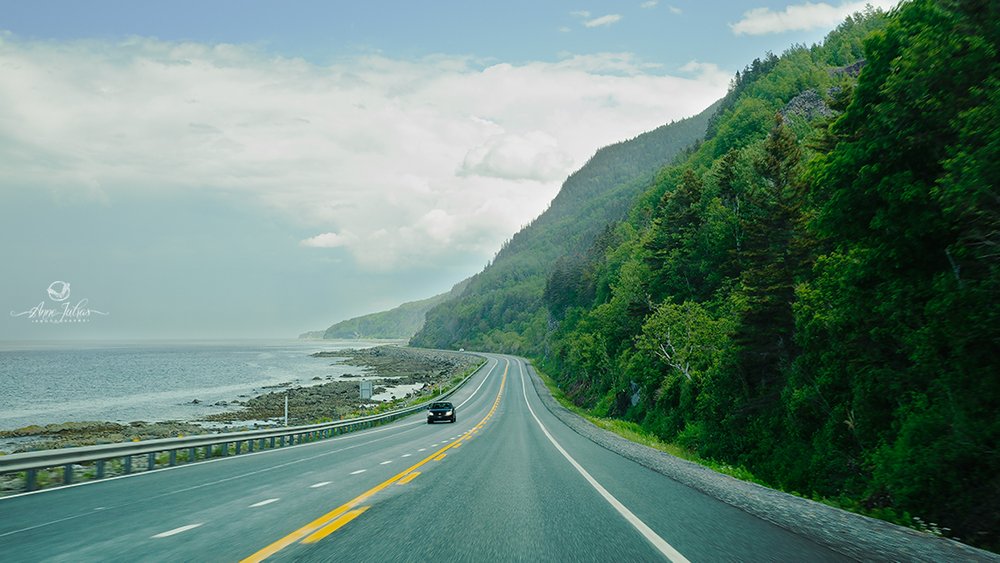 Route 132 vers la Gaspésie
