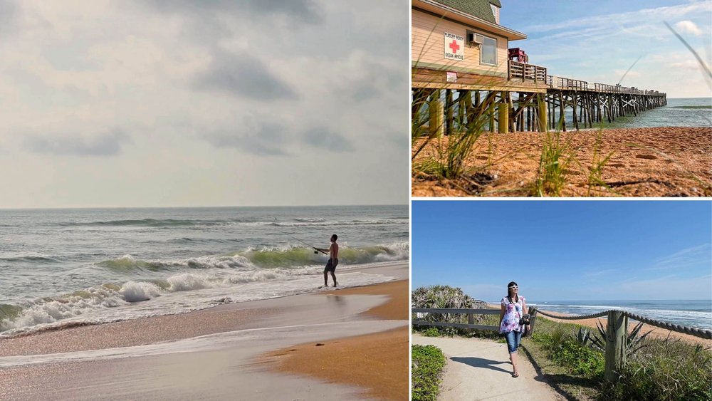 Plage Flagler Beach, Floride