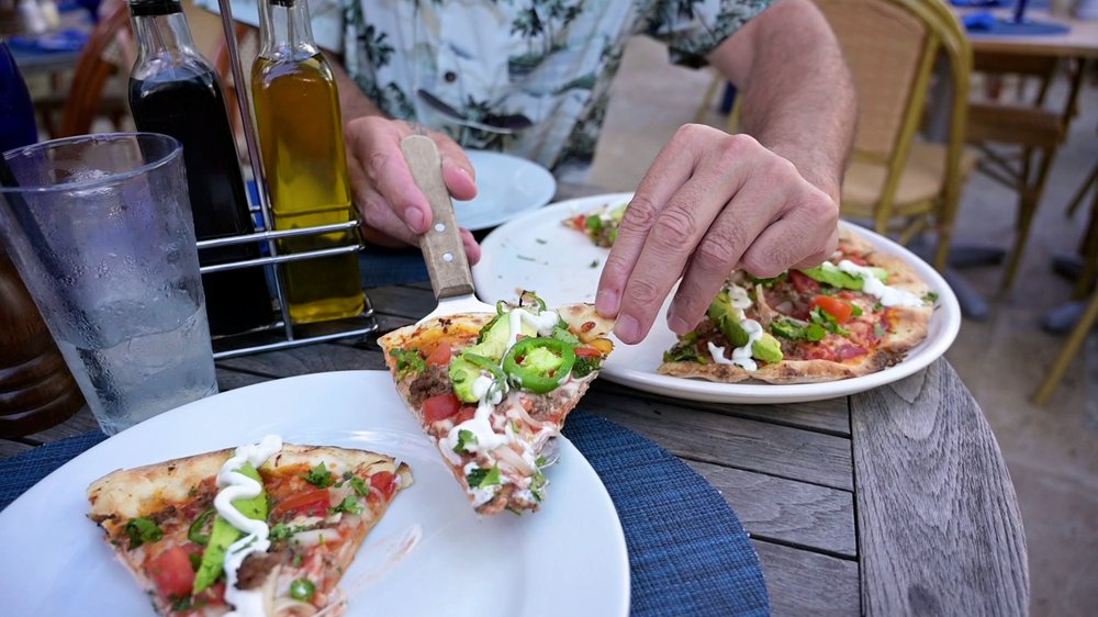 Resto Pizza Al Fresco, Palm Beach, Floride