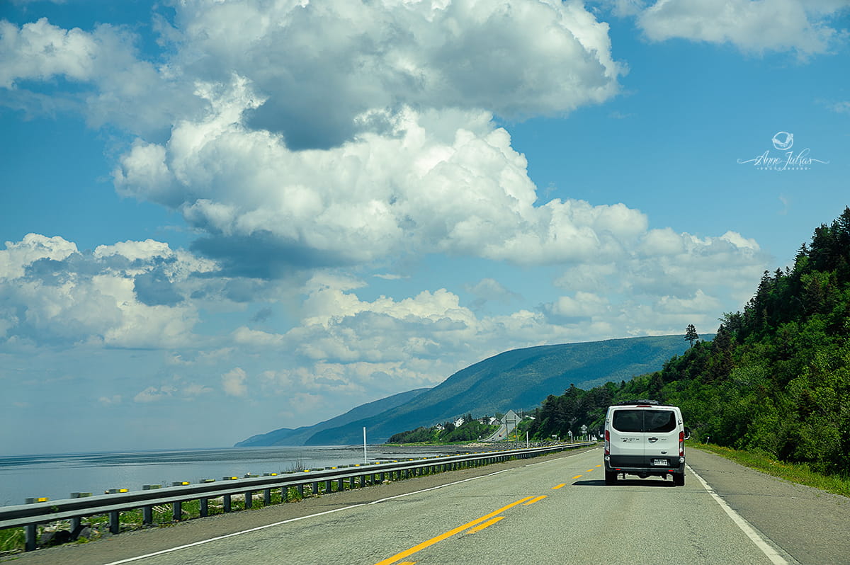 route 132 bord du fleuve saint laurent, Québec
