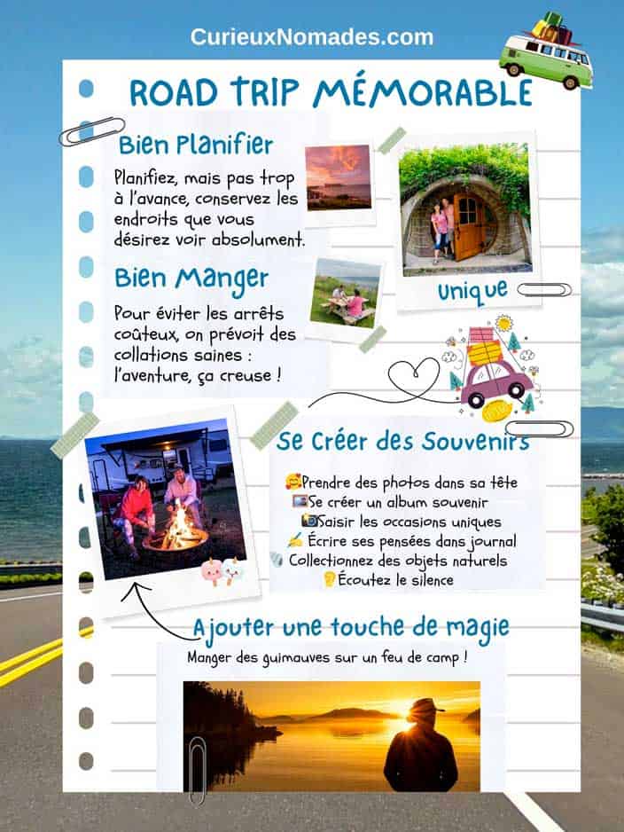 affiche guide planifier road trip