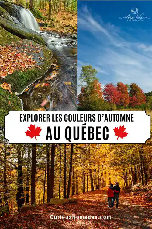 Explorer les couleurs d'automne au Québec